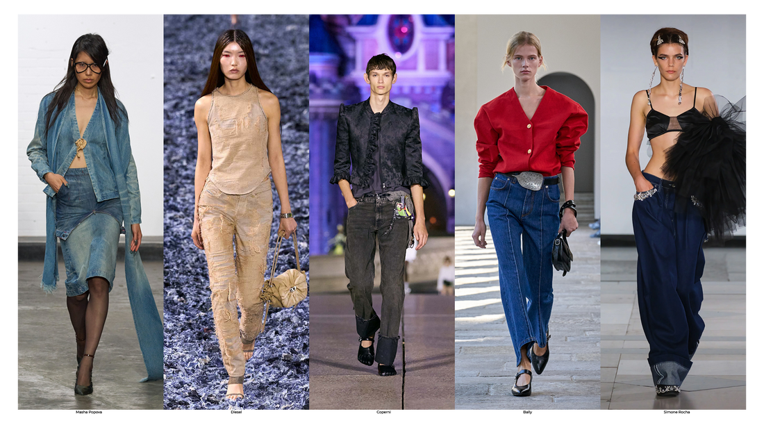 Le tendenze denim SS25